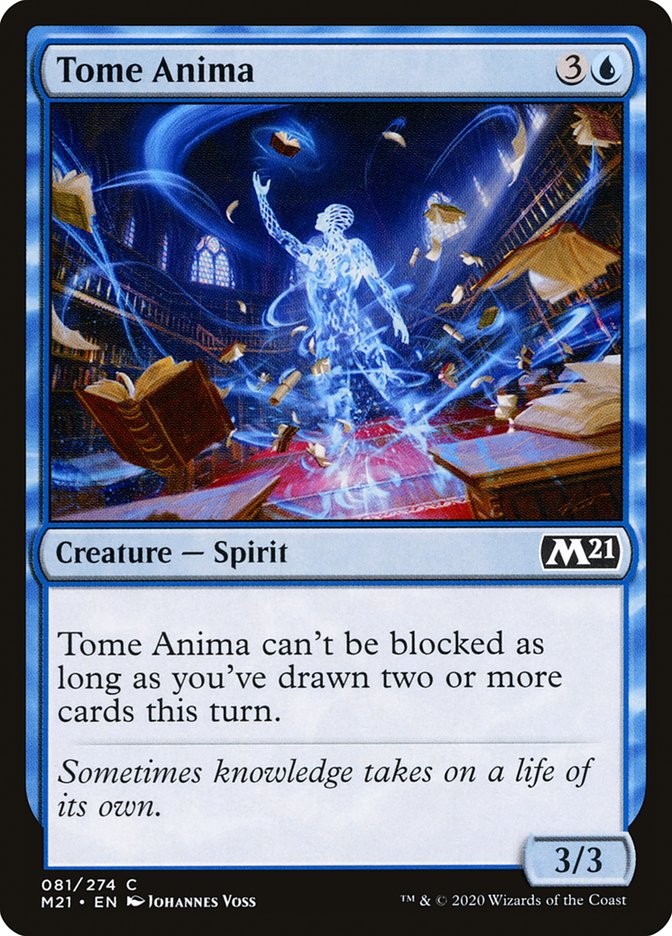 Tome Anima [Core Set 2021] Magic: The Gathering