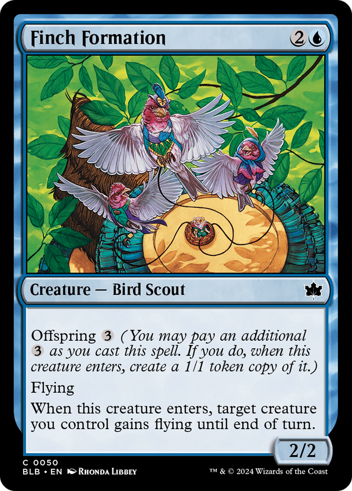 Finch Formation [Bloomburrow] Magic: The Gathering