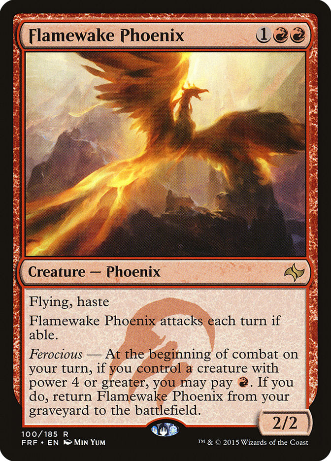 Flamewake Phoenix [Fate Reforged] Magic: The Gathering