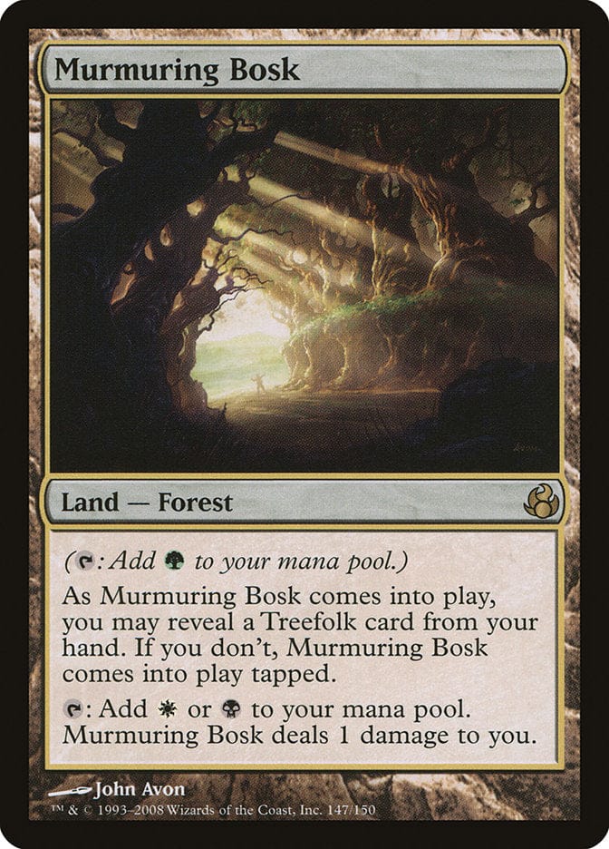 Murmuring Bosk [Morningtide] Magic: The Gathering