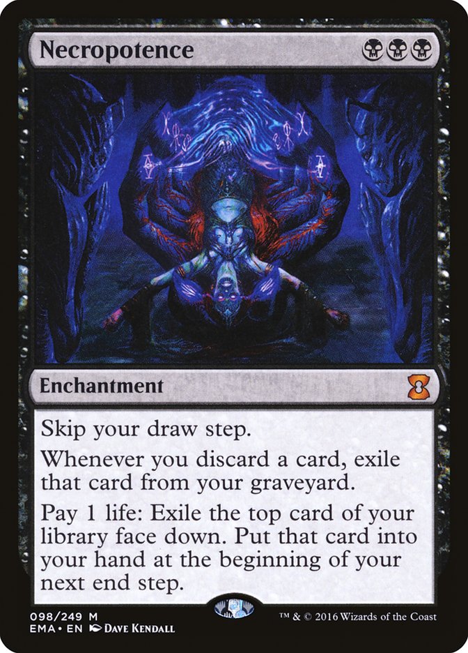 Necropotence [Eternal Masters] Magic: The Gathering
