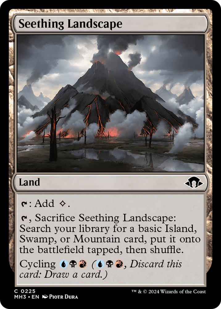 Seething Landscape [Modern Horizons 3] Magic: The Gathering