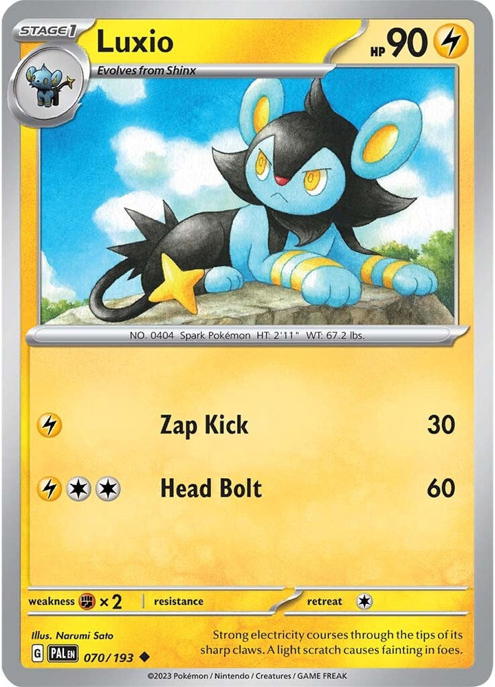 Luxio (070/193) [Scarlet & Violet: Paldea Evolved] Pokémon