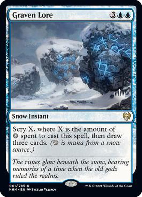 Graven Lore (Promo Pack) [Kaldheim Promos] Magic: The Gathering
