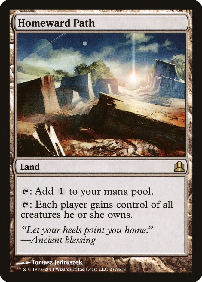 Homeward Path [Commander 2011] Magic: The Gathering