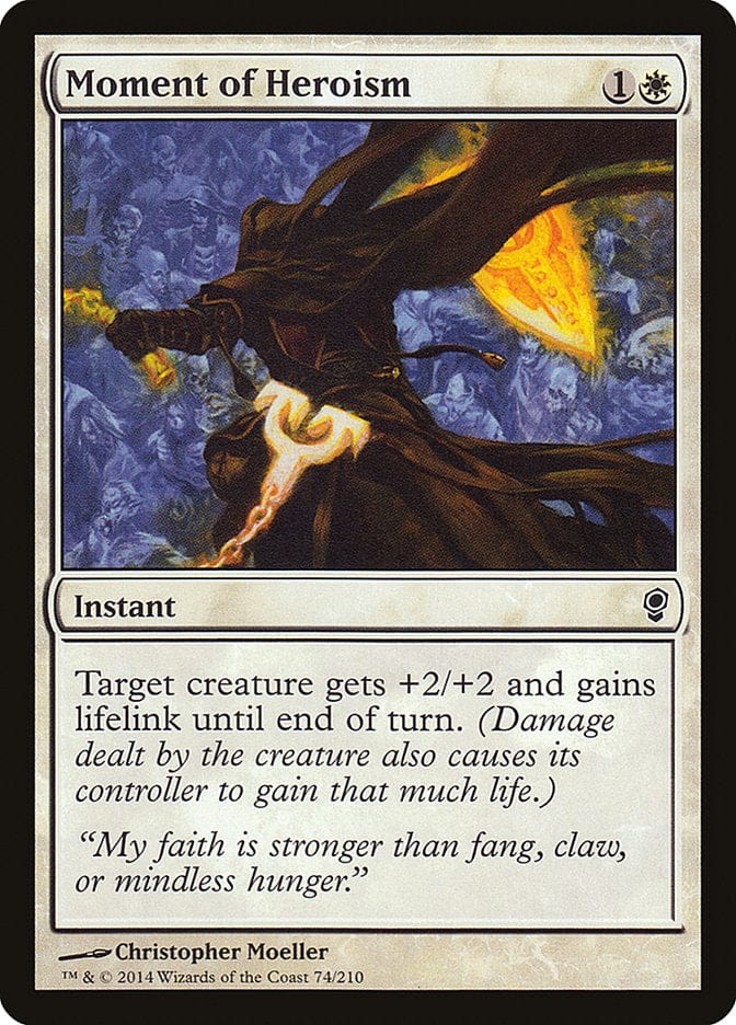 Moment of Heroism [Conspiracy] Magic: The Gathering