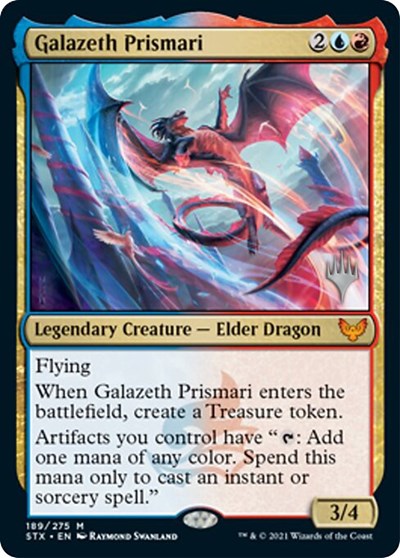 Galazeth Prismari (Promo Pack) [Strixhaven: School of Mages Promos] Magic: The Gathering