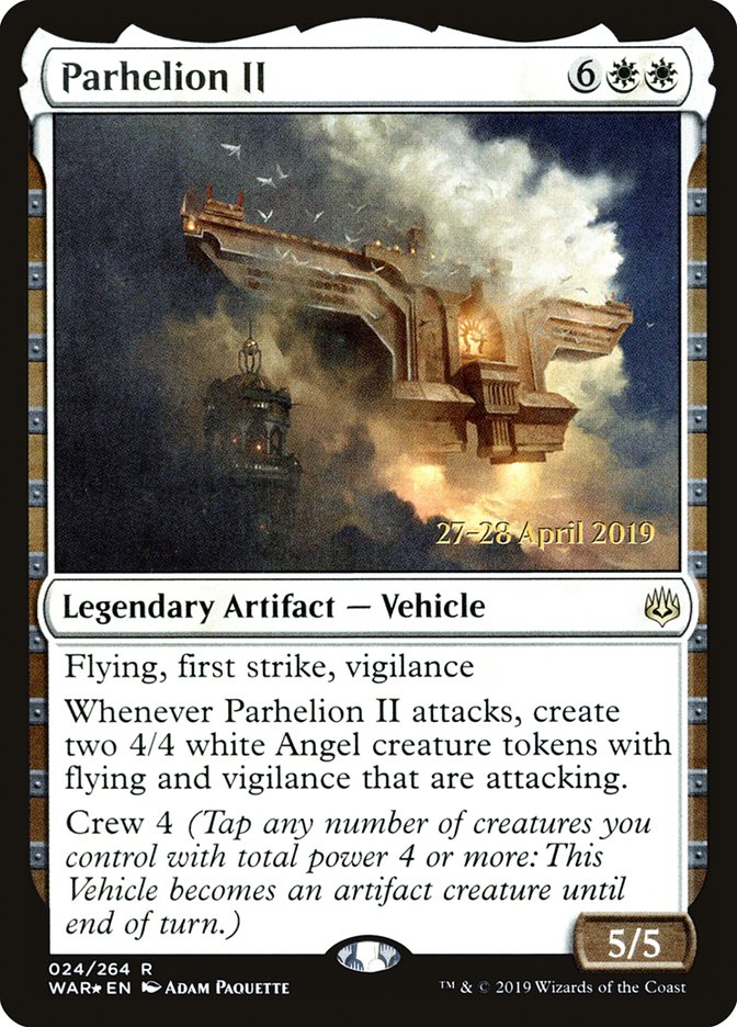 Parhelion II [War of the Spark Prerelease Promos] Magic: The Gathering
