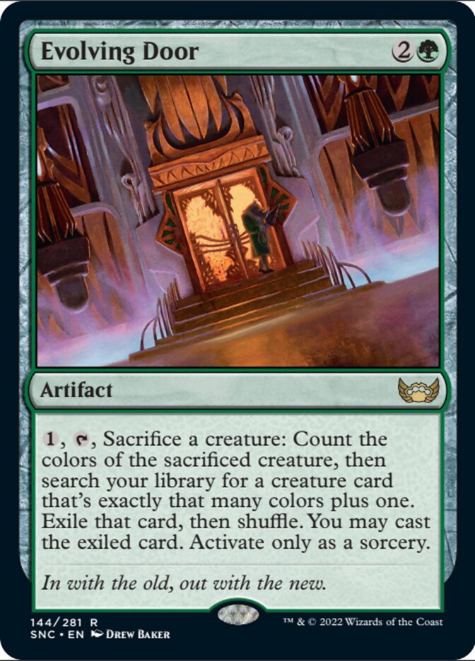 Evolving Door [Streets of New Capenna] Magic: The Gathering