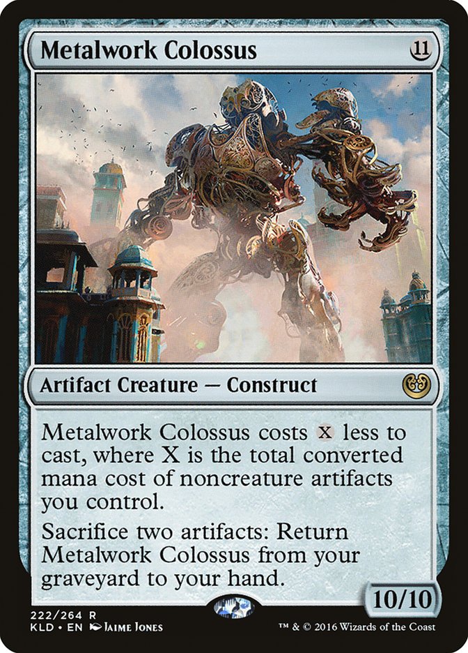 Metalwork Colossus [Kaladesh] Magic: The Gathering