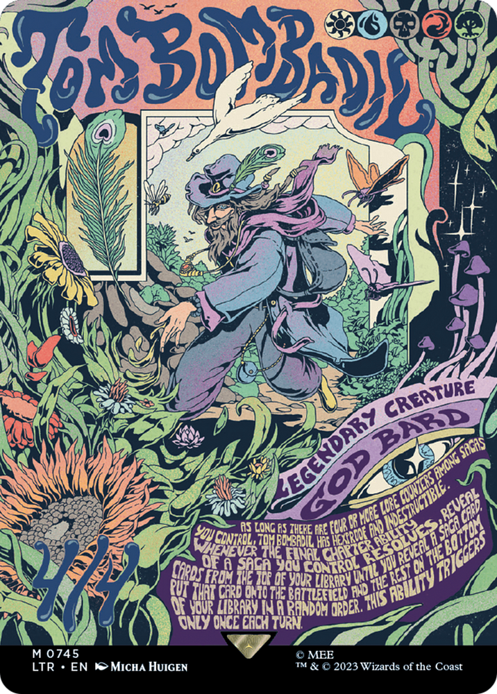 Tom Bombadil (Borderless Poster) [The Lord of the Rings: Tales of Middle-Earth] Magic: The Gathering
