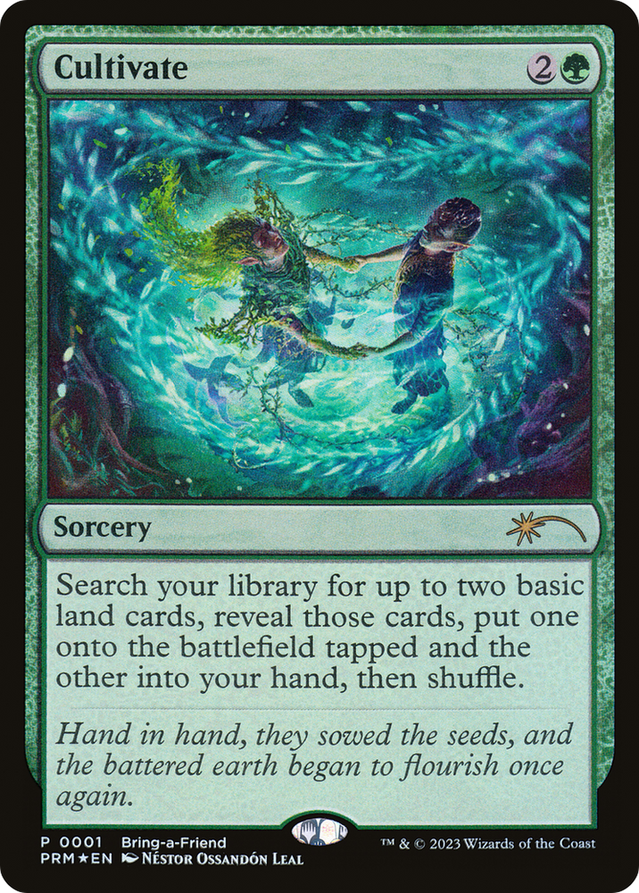 Cultivate (Bring-a-Friend) [Wizards Play Network 2023] Magic: The Gathering