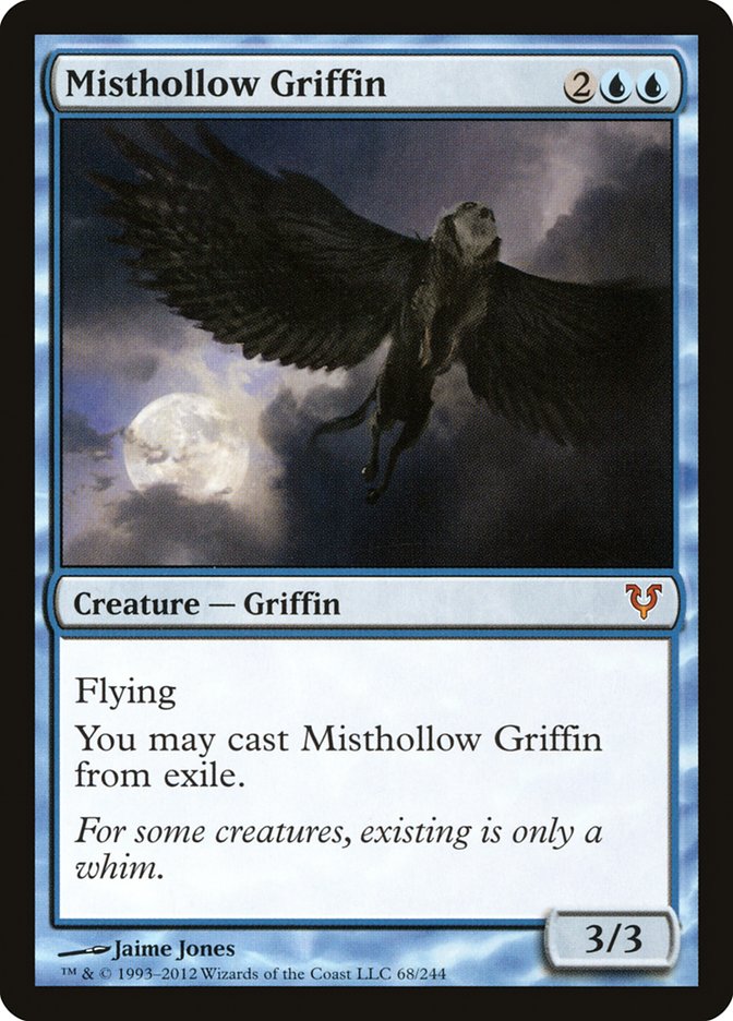 Misthollow Griffin [Avacyn Restored] Magic: The Gathering