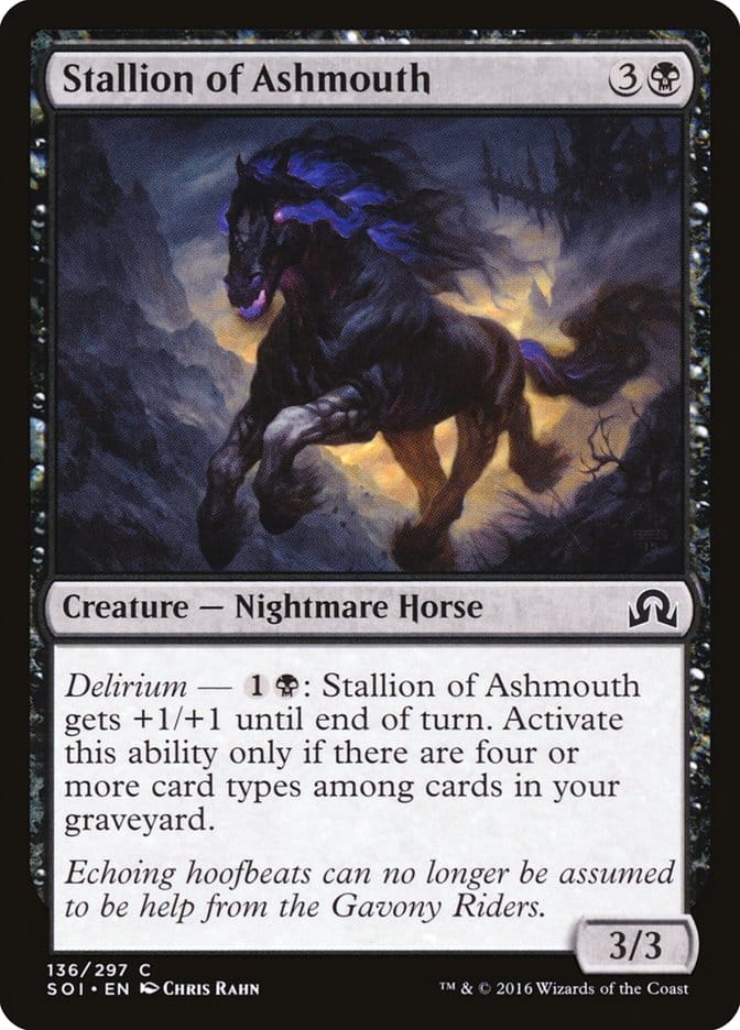Stallion of Ashmouth [Shadows over Innistrad] Magic: The Gathering