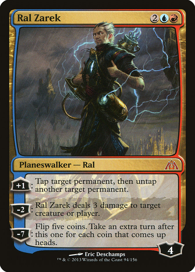 Ral Zarek [Dragon's Maze] Magic: The Gathering