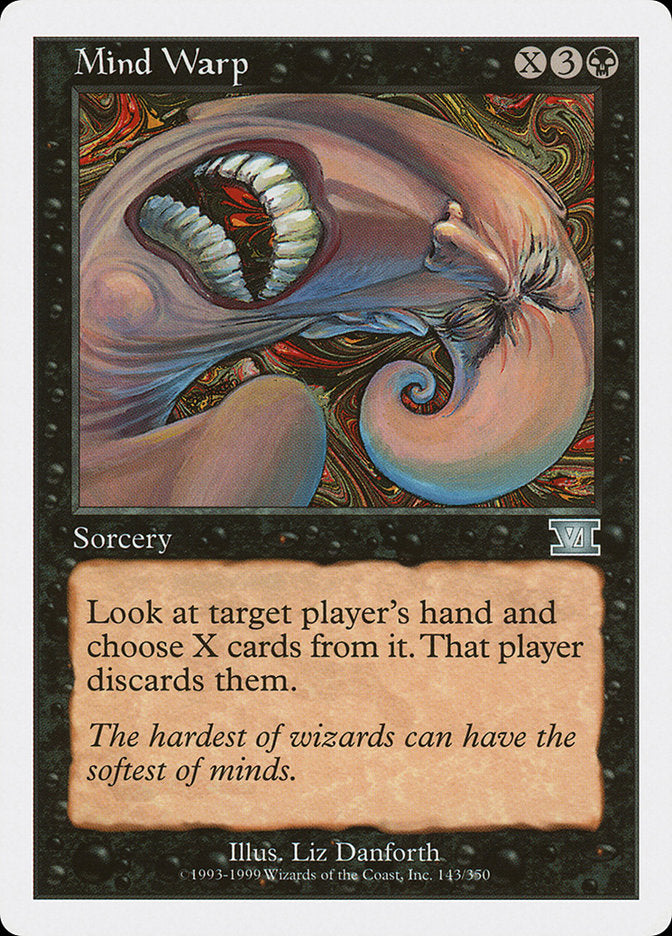 Mind Warp [Classic Sixth Edition] Magic: The Gathering