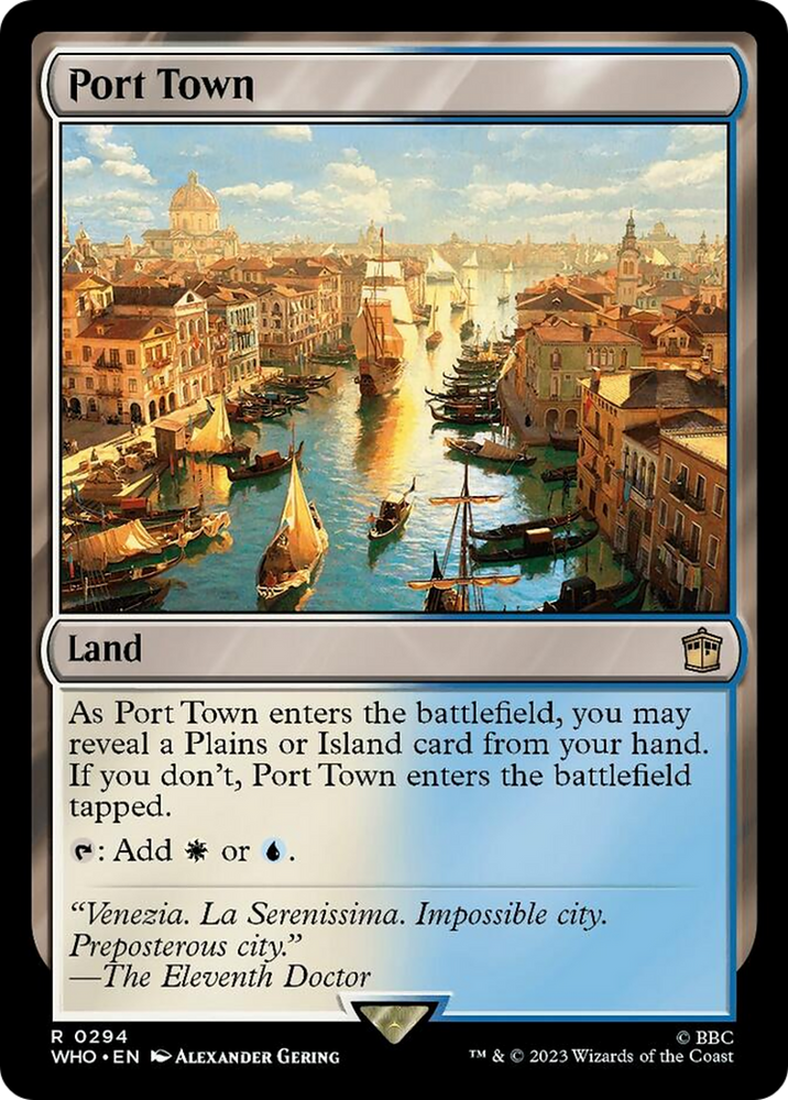 Port Town [Doctor Who] Magic: The Gathering