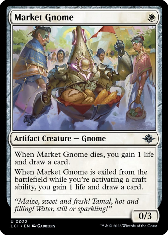 Market Gnome [The Lost Caverns of Ixalan] Magic: The Gathering