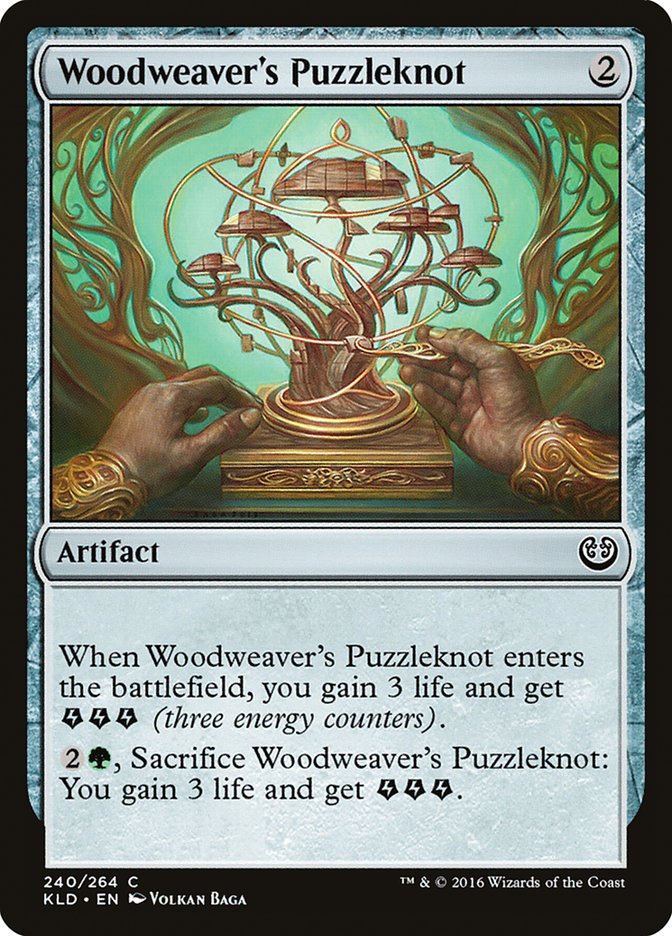 Woodweaver's Puzzleknot [Kaladesh] Magic: The Gathering