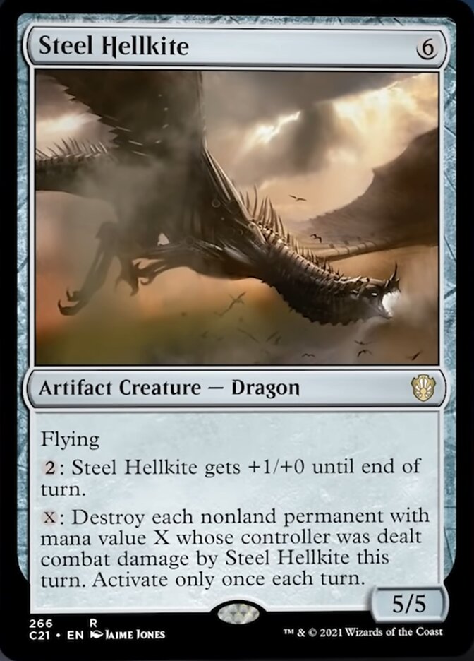 Steel Hellkite [Commander 2021] Magic: The Gathering