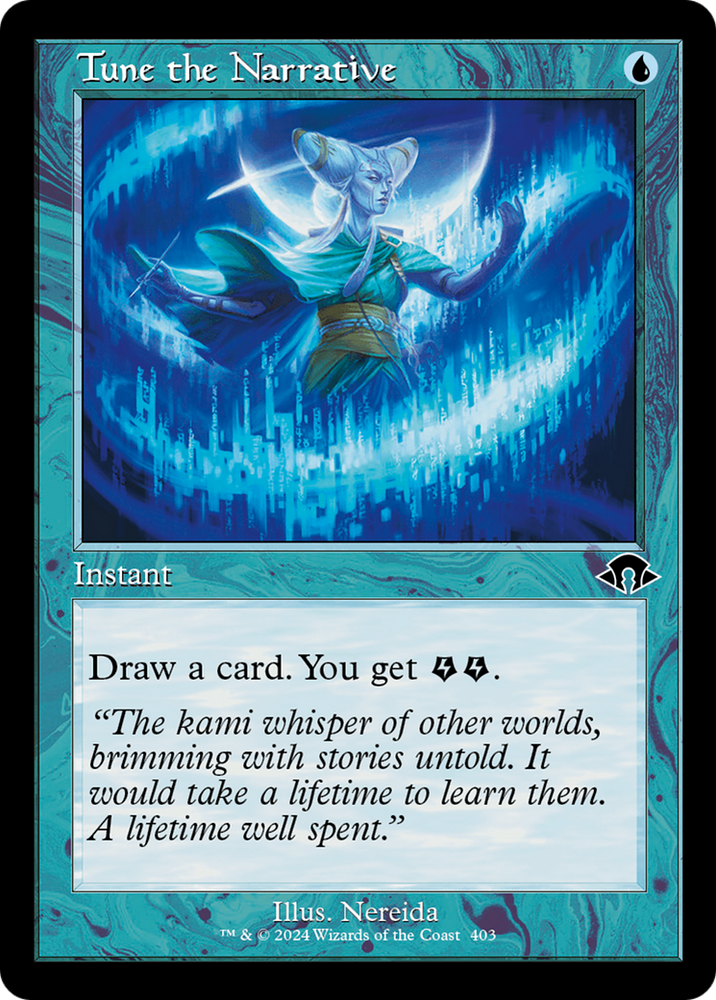 Tune the Narrative (Retro) [Modern Horizons 3] Magic: The Gathering