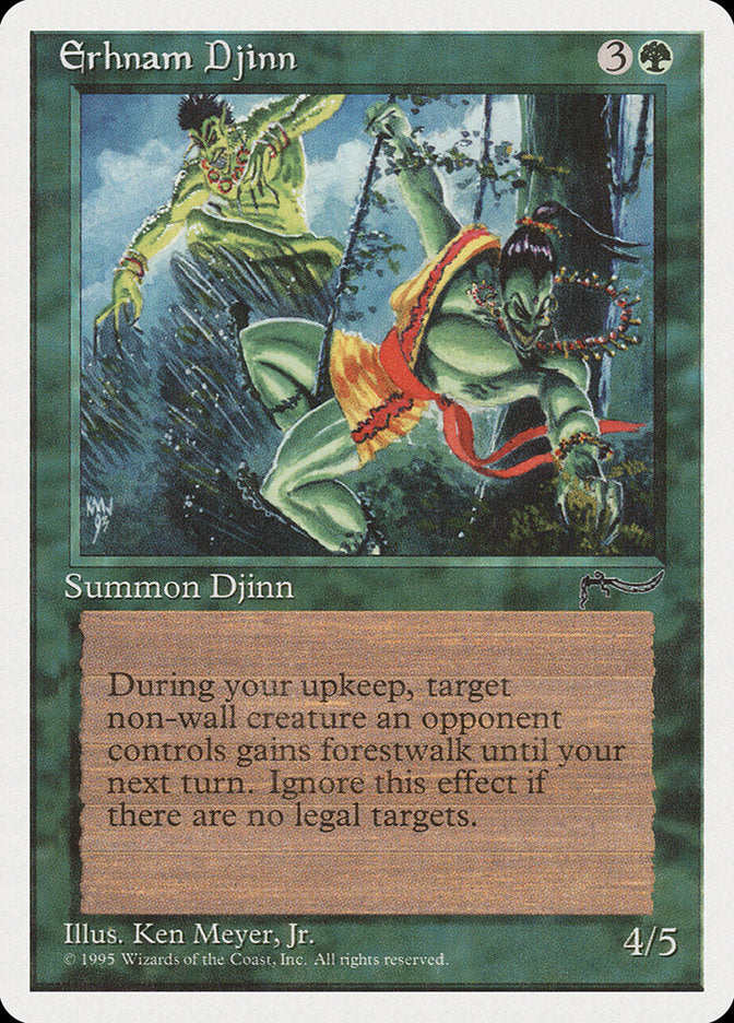 Erhnam Djinn [Chronicles] Magic: The Gathering