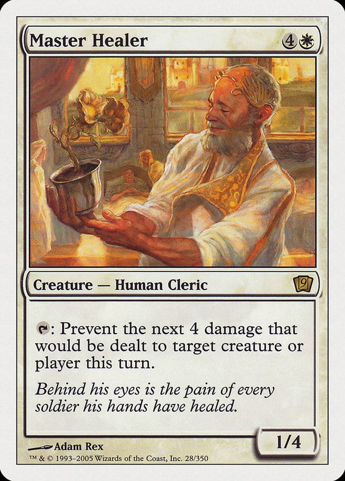Master Healer [Ninth Edition] Magic: The Gathering