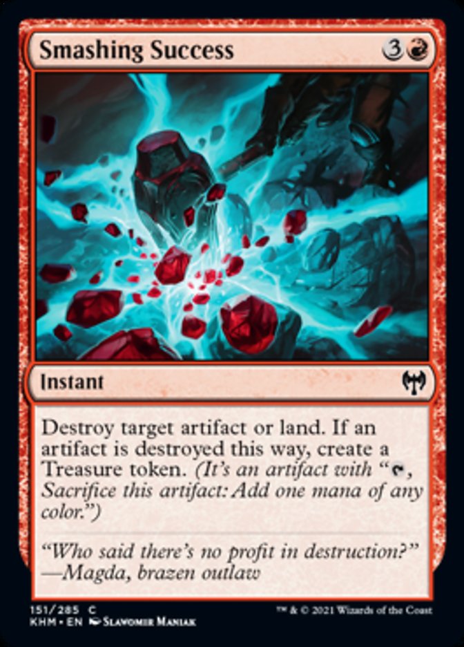 Smashing Success [Kaldheim] Magic: The Gathering