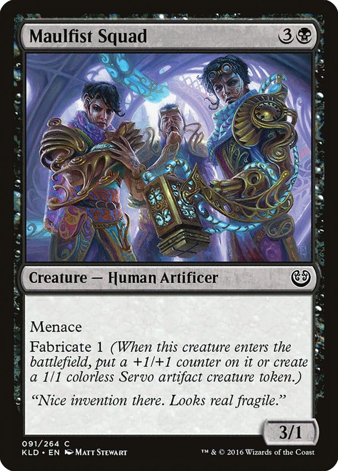 Maulfist Squad [Kaladesh] Magic: The Gathering