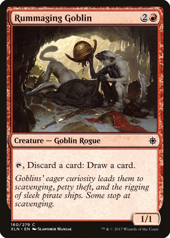 Rummaging Goblin [Ixalan] Magic: The Gathering