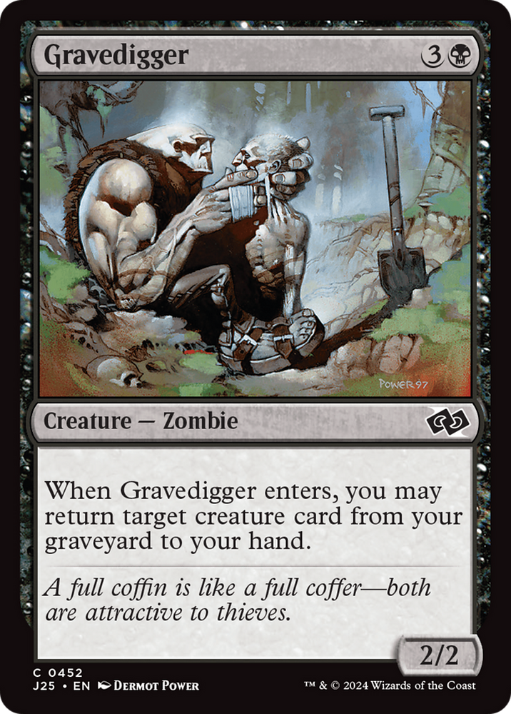 Gravedigger [Foundations Jumpstart] Magic: The Gathering