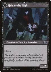 Heir of Falkenrath // Heir to the Night [Shadows over Innistrad] Magic: The Gathering