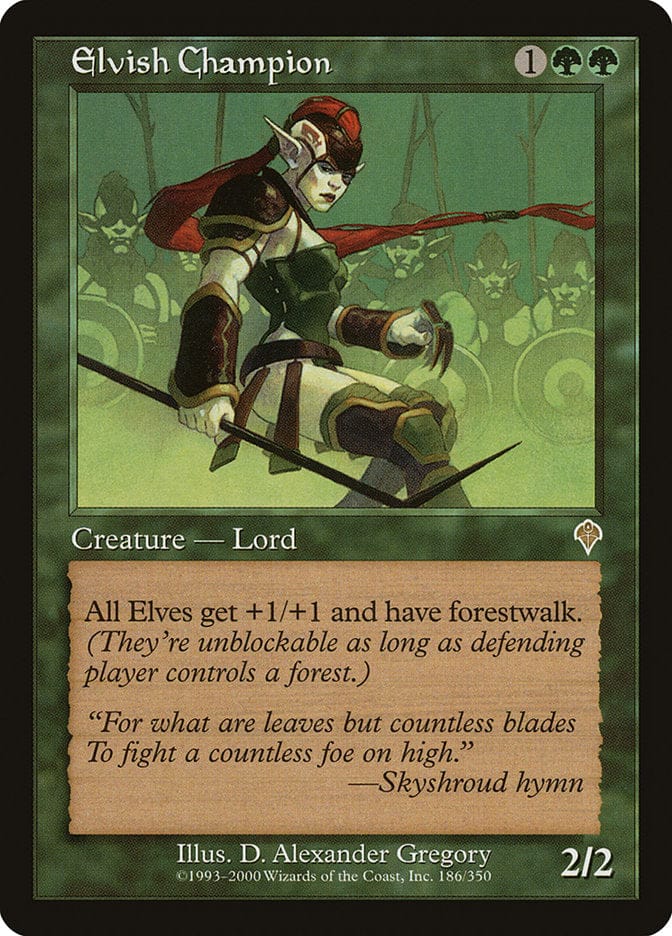Elvish Champion [Invasion] Magic: The Gathering