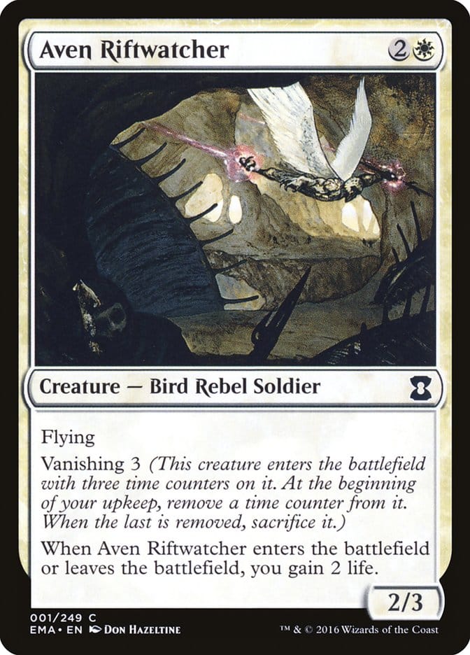 Aven Riftwatcher [Eternal Masters] Magic: The Gathering