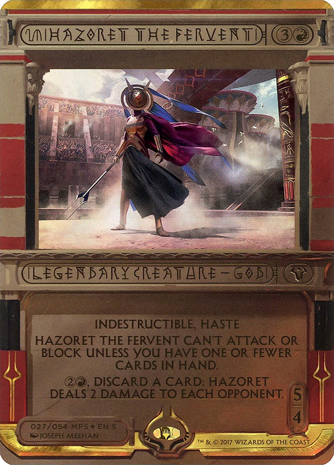 Hazoret the Fervent (Invocation) [Amonkhet Invocations] Magic: The Gathering