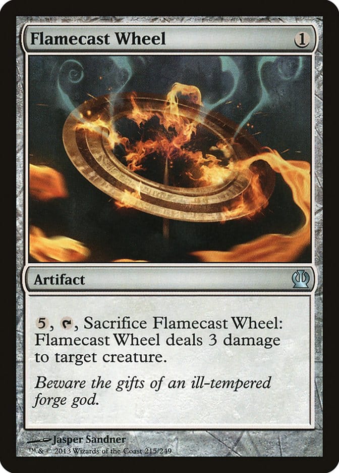 Flamecast Wheel [Theros] Magic: The Gathering