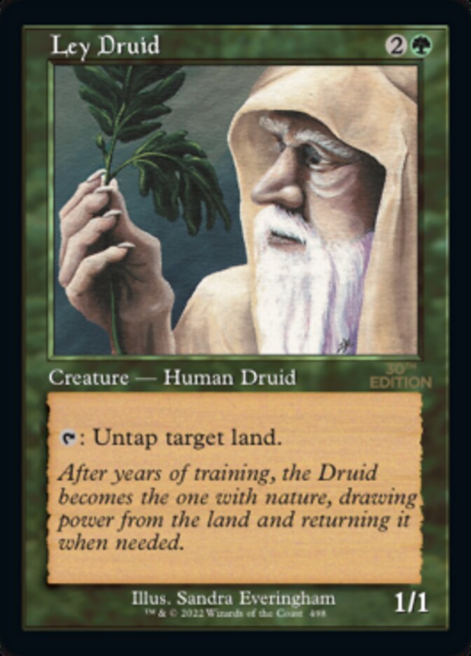 Ley Druid (Retro) [30th Anniversary Edition] Magic: The Gathering