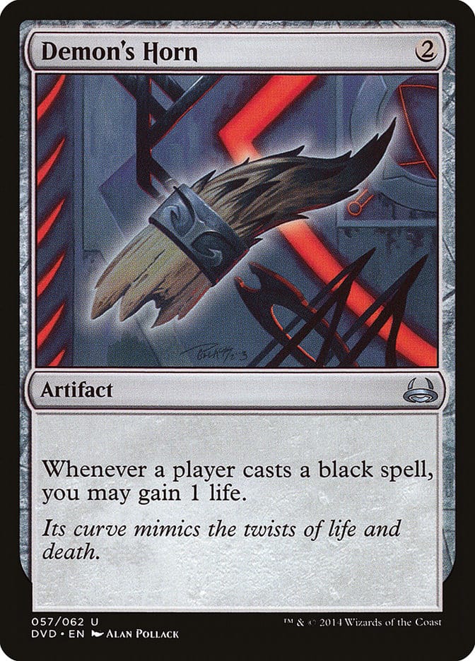 Demon's Horn (Divine vs. Demonic) [Duel Decks Anthology] Magic: The Gathering