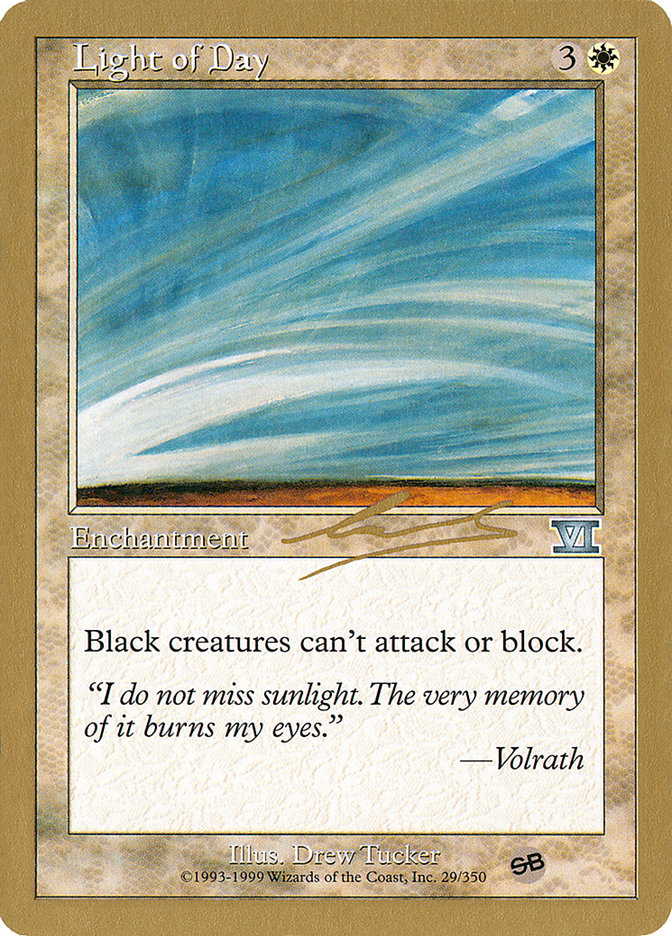 Light of Day (Nicolas Labarre) (SB) [World Championship Decks 2000] Magic: The Gathering