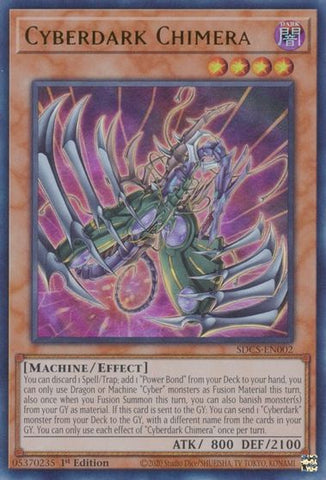 Cyberdark Chimera [SDCS-EN002] Ultra Rare - Yugioh Cards For Your TCG Needs!