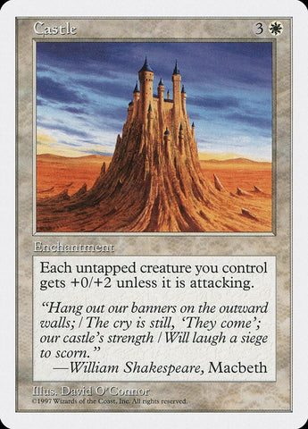 Castle [Fifth Edition] Magic: The Gathering