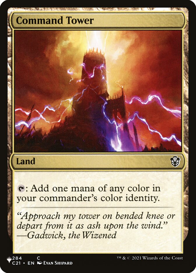 Command Tower [Secret Lair: Heads I Win, Tails You Lose] Magic: The Gathering