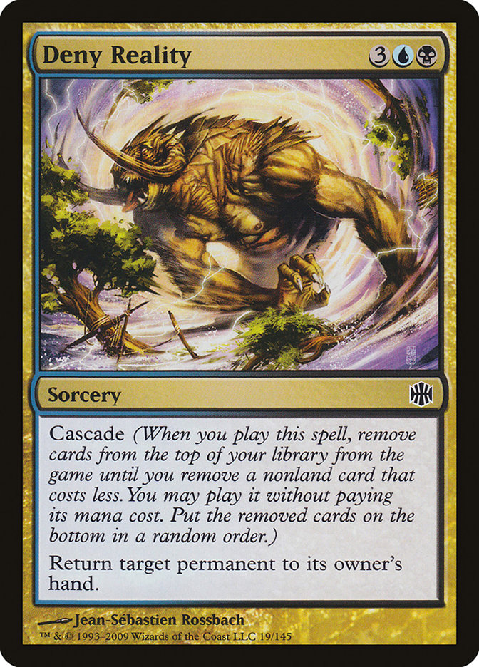 Deny Reality [Alara Reborn] Magic: The Gathering