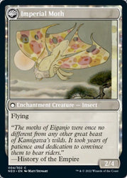 Befriending the Moths // Imperial Moth [Kamigawa: Neon Dynasty] Magic: The Gathering