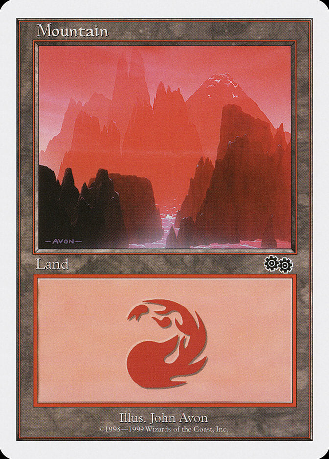 Mountain (123) [Battle Royale] Magic: The Gathering