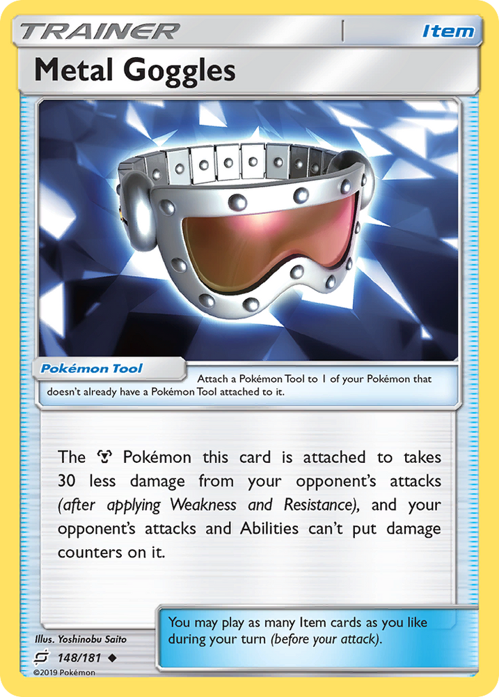 Metal Goggles (148/181) [Sun & Moon: Team Up] Pokémon