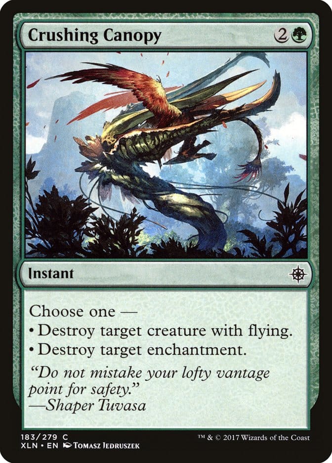 Crushing Canopy [Ixalan] Magic: The Gathering