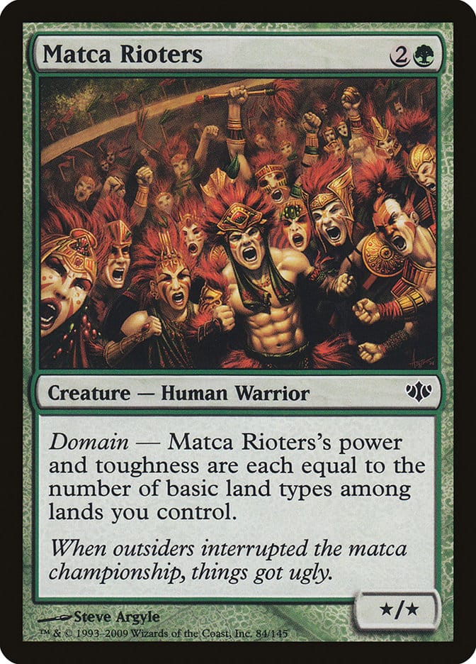 Matca Rioters [Conflux] Magic: The Gathering