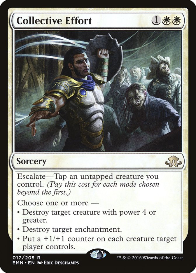 Collective Effort [Eldritch Moon] Magic: The Gathering
