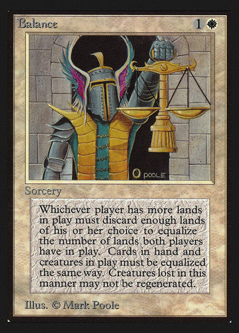 Balance [International Collectors' Edition] Magic: The Gathering